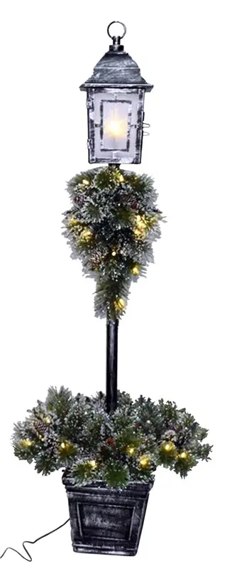 Lamppost 5Ft Led Decorated 1