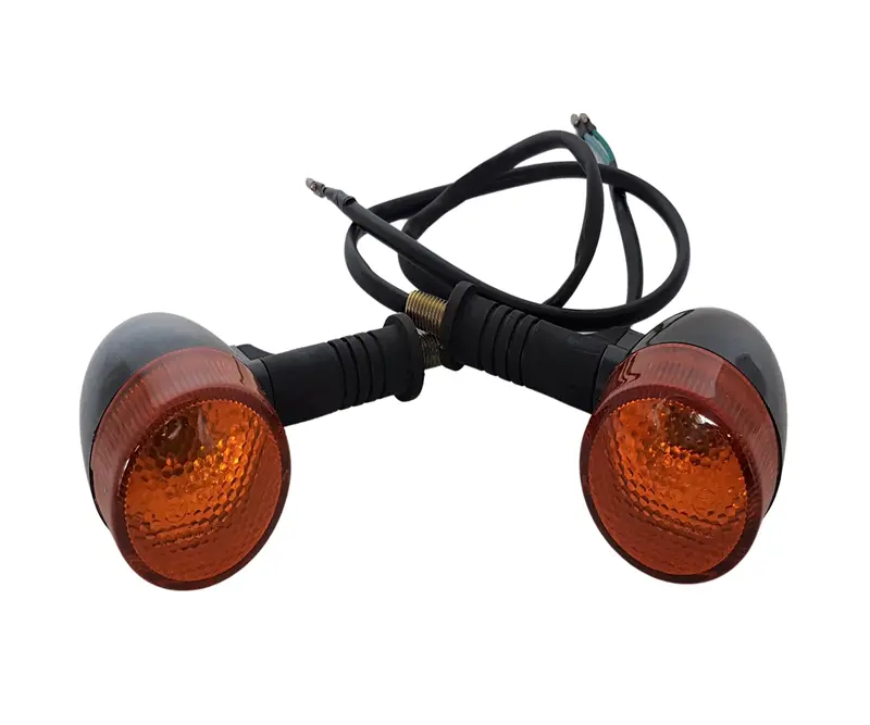 Lin28 Set Of Front Orange Indicators For I-G0 200Cc Gy6 Off Road Quad Bike 1