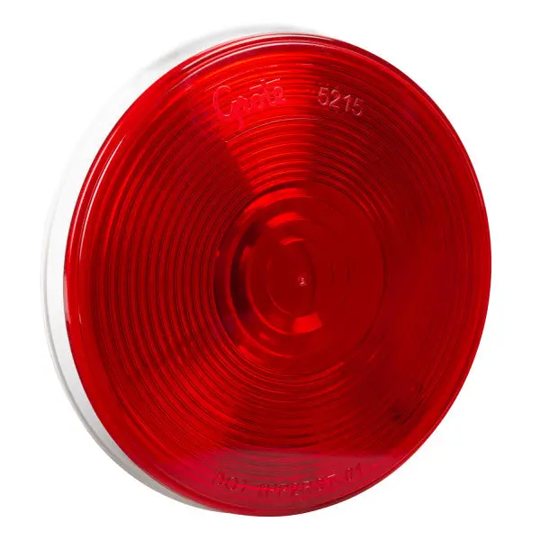 Ltg 52152 Grote Torsion Mount Ii Stop Tail Turn Light (4" Round, Red, Female 3 Pin, 24V) 1