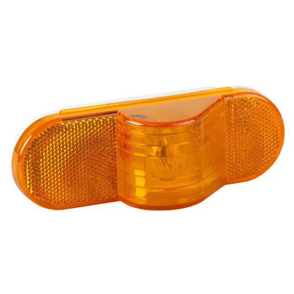 Ltg 52193 Grote Economy Stop Tail Turn Light (6" Oval, Amber, Reflective 3 Female Pin) 1