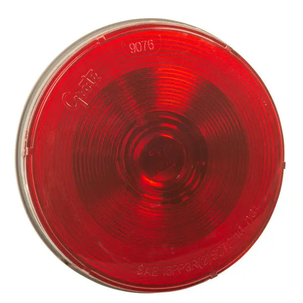 Ltg 53102 Grote Torsion Mount Ii Stop Tail Turn Light (4" Round, Red, Male 3 Pin) 1