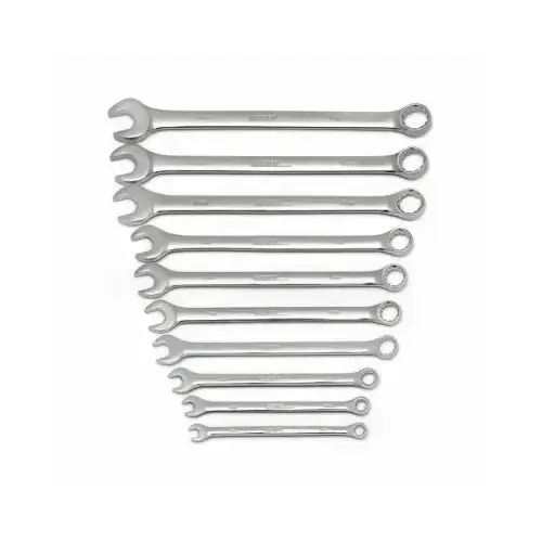 Master Mechanic 10-Pc Combination Metric Wrench Set 1