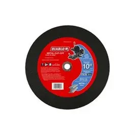 Metal Cut-Off Disc, 10 X 3/32 X 5/8-In. 1