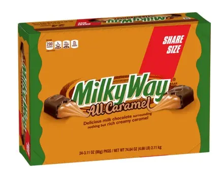 Milky Way All Caramel King Size 3.11 Oz 24Ct 1