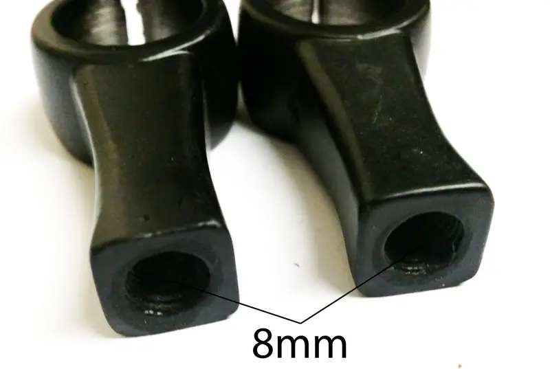 Mir11 Mirror Clamps 22Mm Handlebar For Dirt / Pit / Quad Bike 8Mm 1