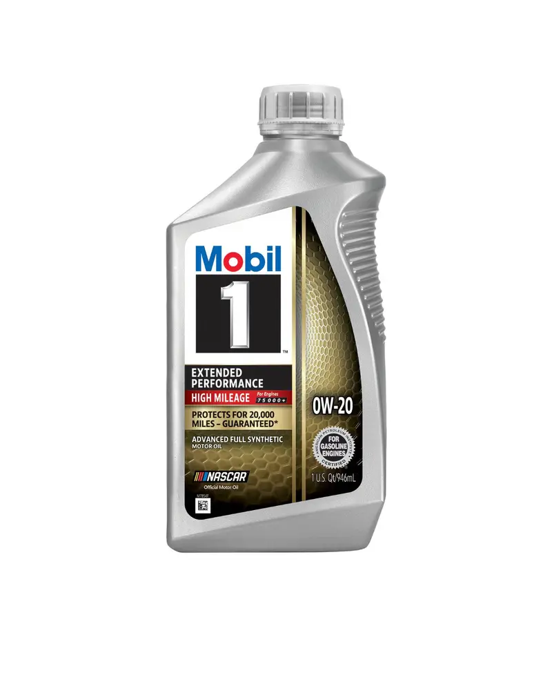 Mobil 1 Extended Performance High Mileage For 20.000 Miles 0W-20 1Qt (6 Park) 1