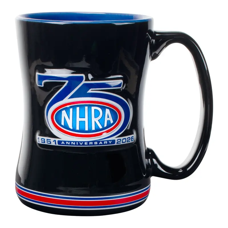 Nhra 75Th Sculpted Mug 1