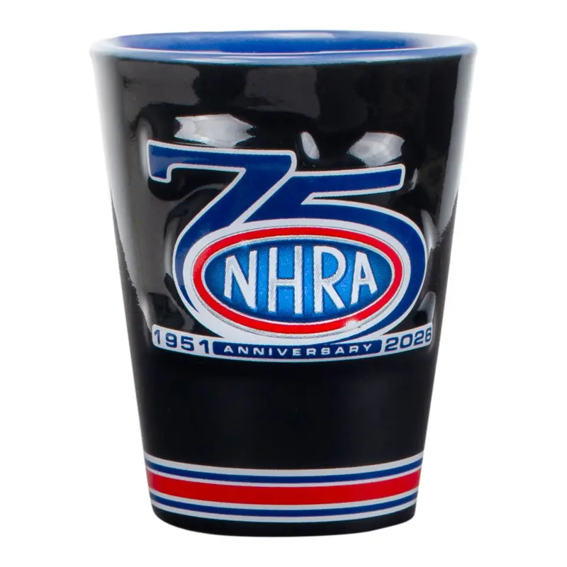 Nhra 75Th Shot Glass 1