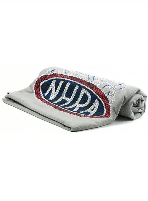 Nhra Flame Logo Sweatshirt Blanket 1