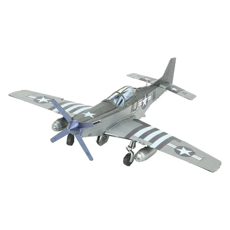 P51 Mustang 3D Metal Model 1