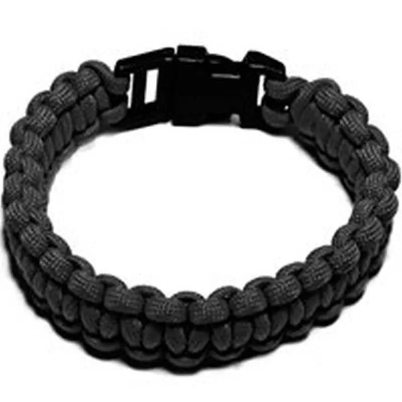 Paracord Bracelet Black Sm 1