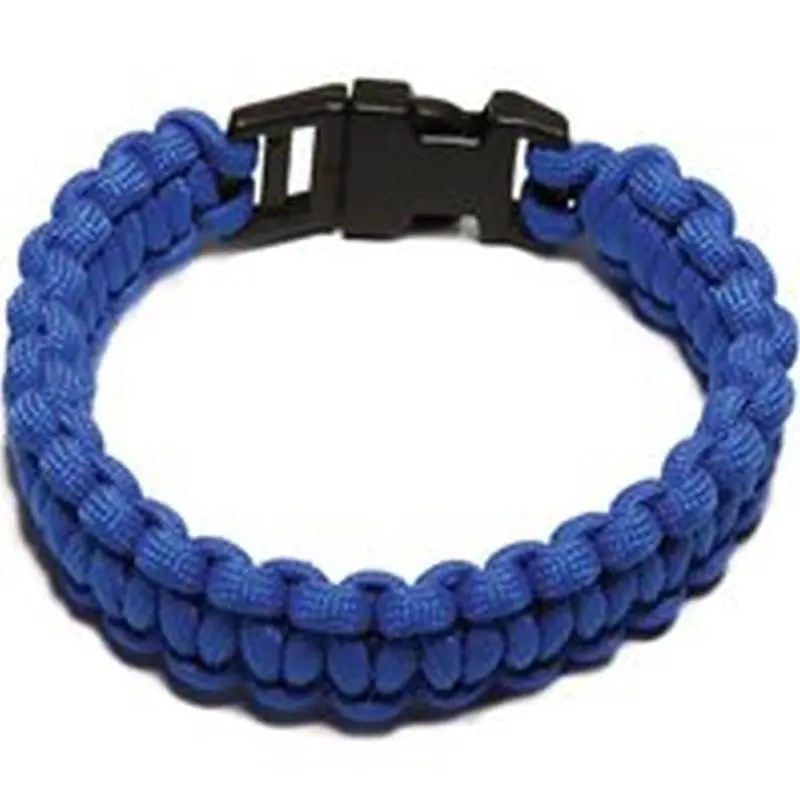 Paracord Bracelet Blue L 1
