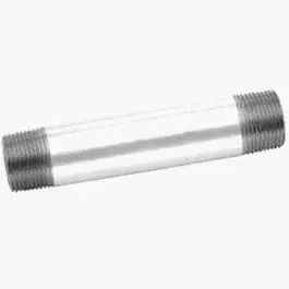 Pipe Fitting, Galvanized Nipple, 3/4 X 4-1/2-In. 1