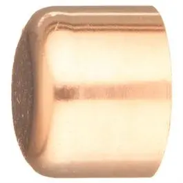 Pipe Fitting, Wrot Copper Cap, 2-In. 1
