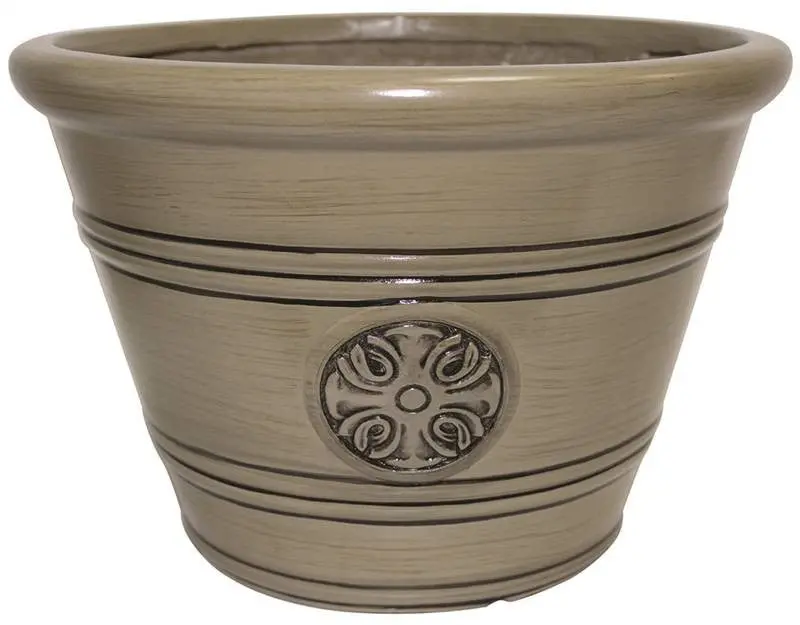 Planter Pot 15.25In Chinchilla 1