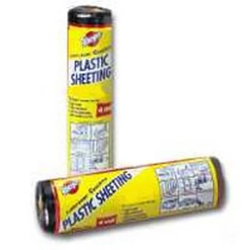 Poly Film 10X25ft 3Mil Black 1