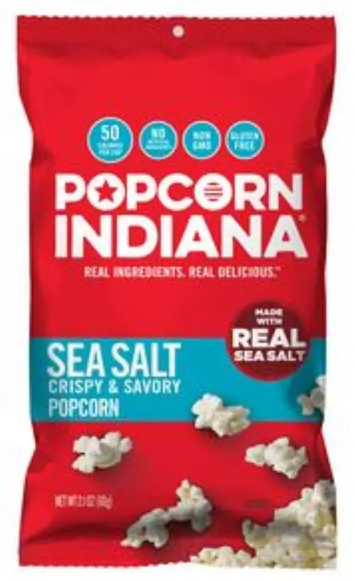 Popcorn Indiana Sea Salt 2.1Oz 6Ct 1