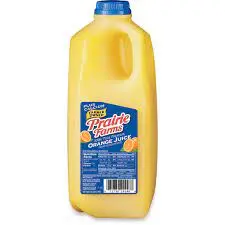 Prairie Farms Orange Juice 1/2 Gallon 1