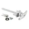 Prime Line Diecast Keyed T-Handle, 5/16 In. X 4-5/8 In. Square Shaft, Chrome Finish 1