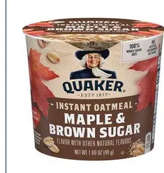 Quaker Oats Maple Brown Sugar Cups 6Ct 1