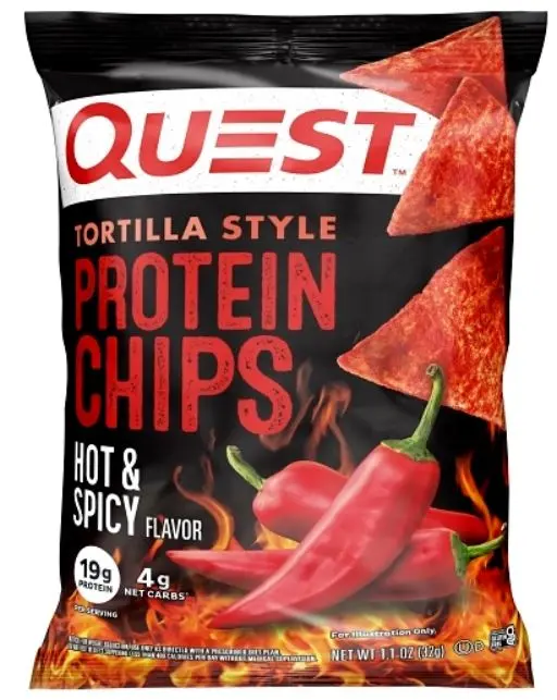 Quest Chips Hot & Spicy 1.1 08Ct 1