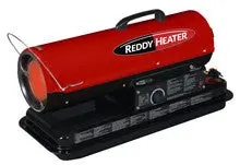 Reddy Heater Rfa50 50,000 Btu Kerosene Forced Air Heater, Indoor/Outdoor Use - Rfa50 1