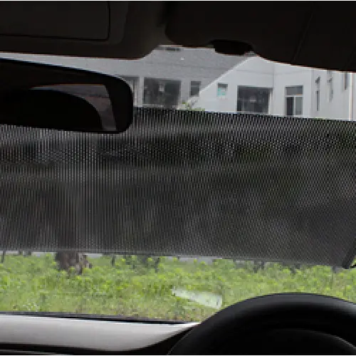 Retractable Windshield Sun Cover 1