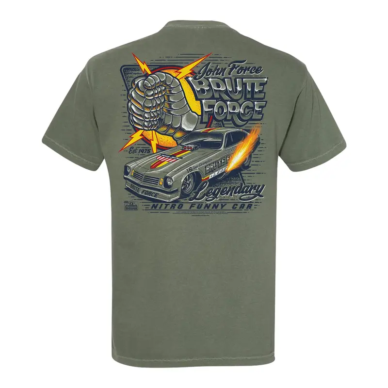 Retro Tonal Brute Force T-Shirt 1