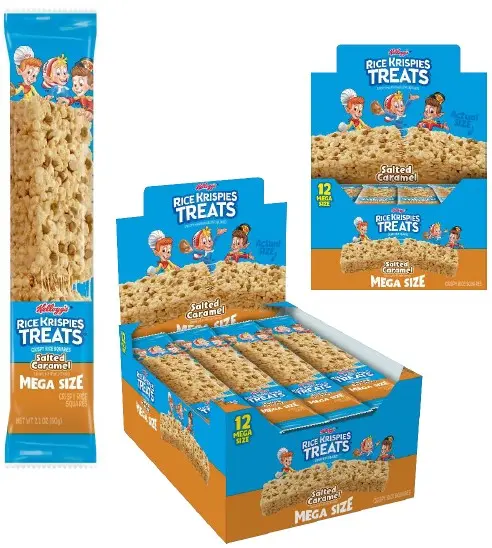 Rice Krispies King Size Salted Caramel 2.1 Boxes 12Ct 1