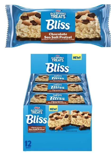 Rice Krispies Treats Bliss Bar Sea Salt Pretzel 1.5 Oz 12Ct 1