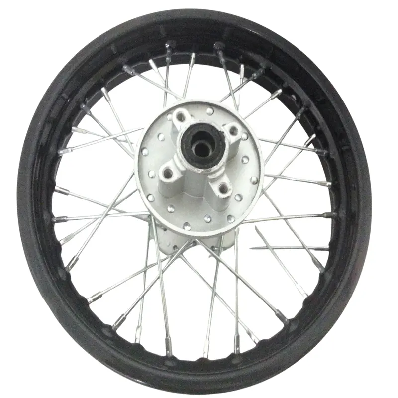 Rim12 Rear Wheel Rim 12" 1.85 X 12 For Pit / Dirt Bike110cc 125Cc Black 12Mm Spindle 1