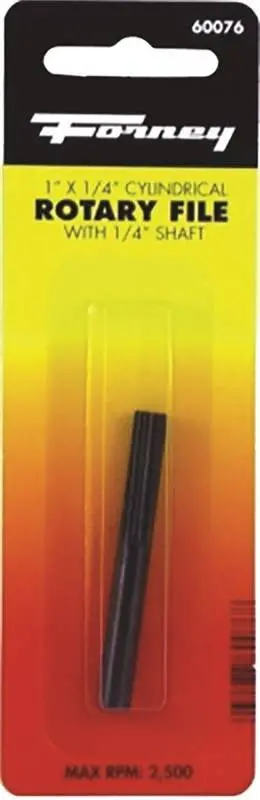 Rotary File Flat Top Cyl 1X1-4 1