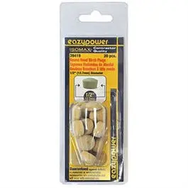 Round Head Plug, 1/2-In., 20-Pk. 1