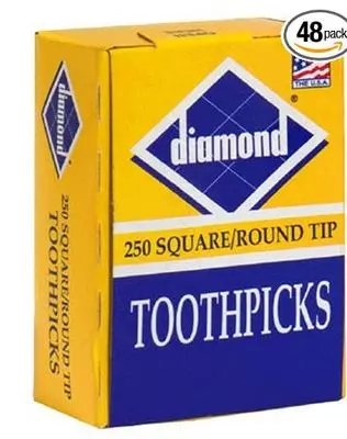 Round Toothpicks 250 Count 1