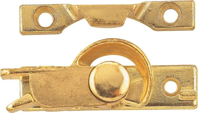 Safety Sash Lock Pol. Brass 1