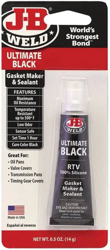Sealant Silicone Black .5Oz 1