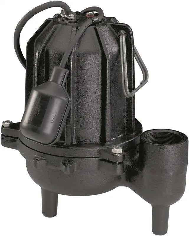 Sewage Ejector Cast Iron 1-2Hp 1