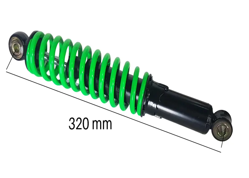 Sh071 Green Front Shock Absorber Spring For Upbeat 125Cc Quad Bike Atv 320 Adjustable 1