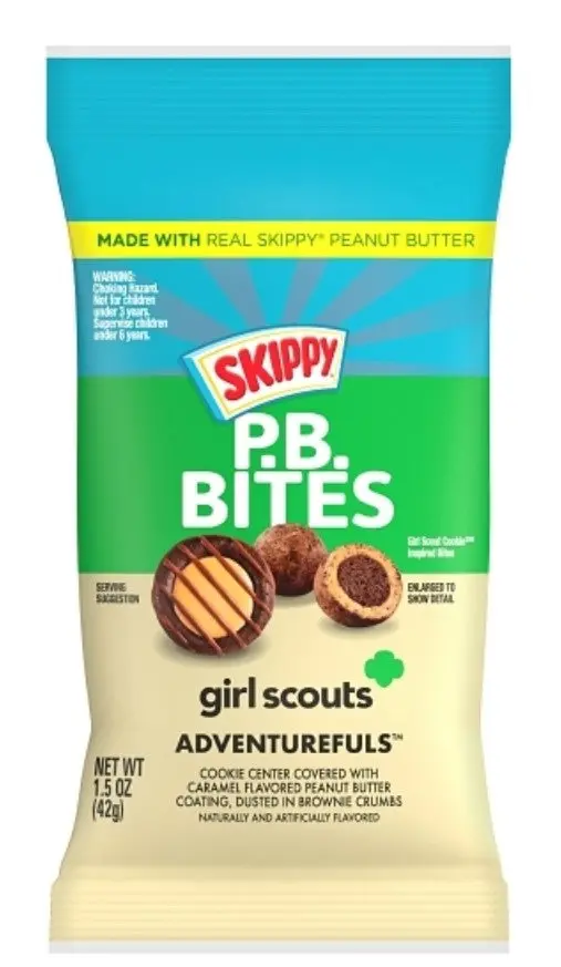 Skippy Peanut Butter Bites Adventure 1.5 Oz 12Ct 1