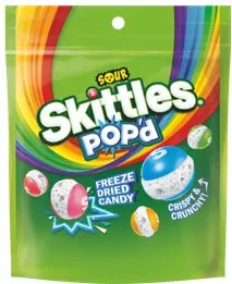 Skittles Popd Sour Peg Bag 5.5 Oz 1