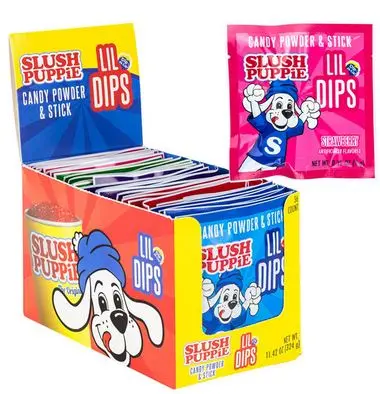 Slush Puppie Lil Dip Candy Singles Boxes 36Ct 1