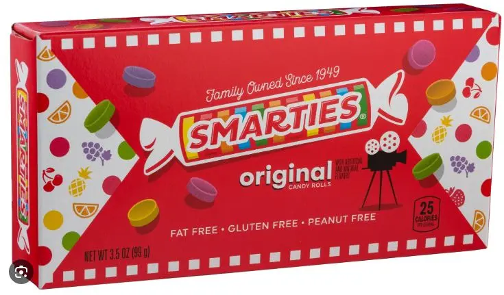 Smarties Box Theater 3.5 Oz 1