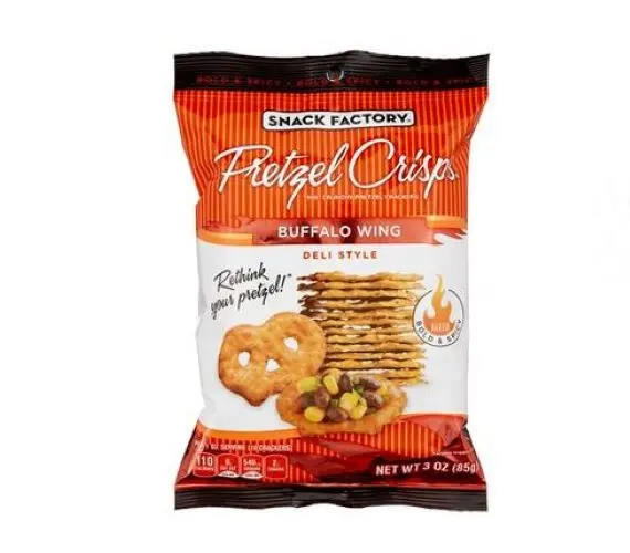Snack Factory Pretzel Crisps Buff Wing 3 08Ct 1