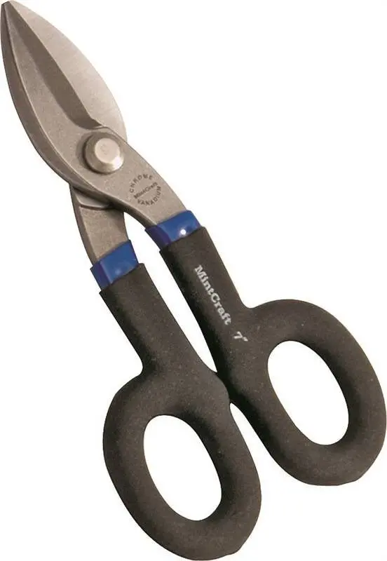 Snip Tin 7In Straight Cut Chrm 1