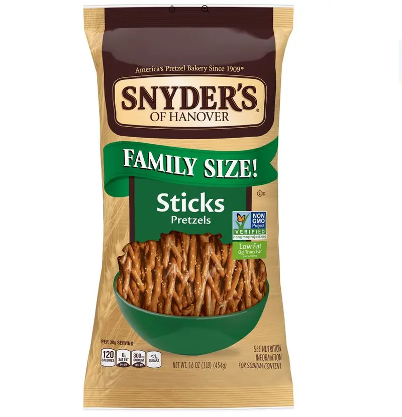 Snyder's Of Hanover Sticks 3.5 Pretzels Bags 08Ct 1