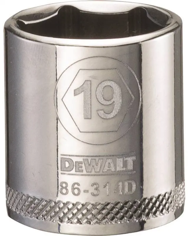 Socket 3-8 Drive 6Pt 19Mm 1