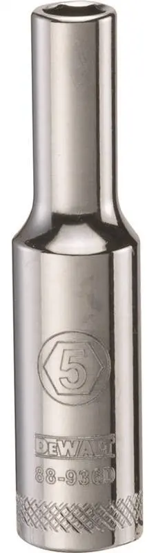 Socket Deep 1-4 Drive 6Pt 5Mm 1