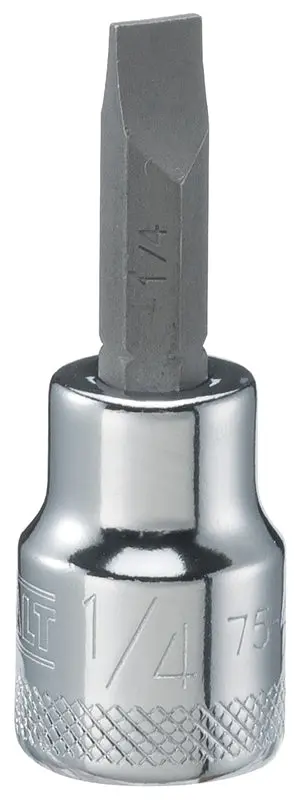 Socket Slotted 3-8X1-4In 1