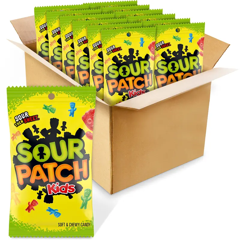 Sour Patch Kids Peg 8 Oz (Pack Of 12) 1