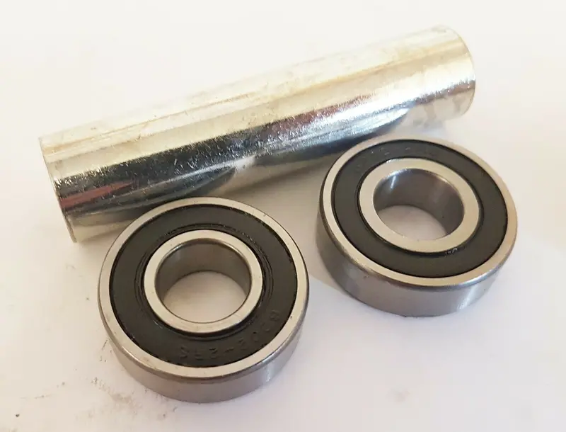 Spa54 Set Of 2 X Rear Wheel Bearings 15Mm And Spacer Sdg Wheel Bearings 6202-Rs 1